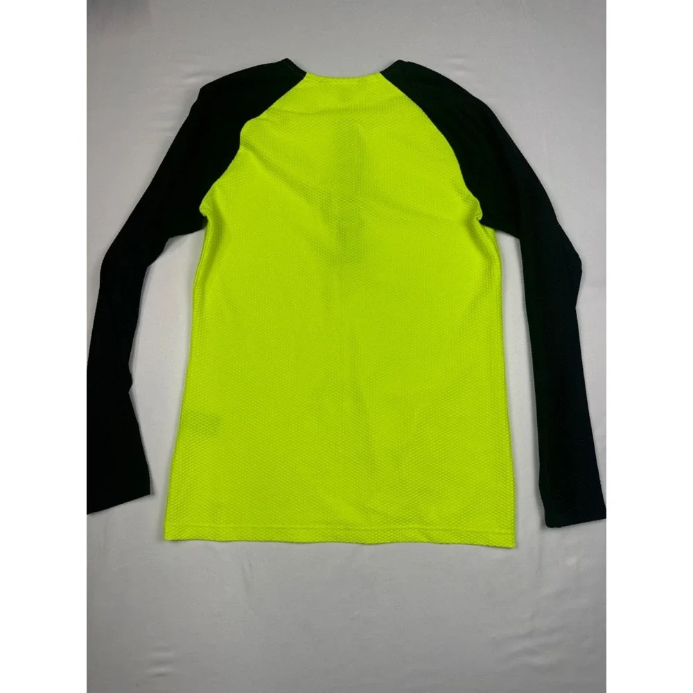 Lauren Ralph Lauren Women's Neon Quarter Zip Up Pullover Athletic‎ Shirt Medium - Picture 7 of 7